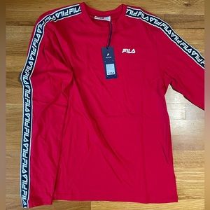 Fila Koth logo long sleeve tee